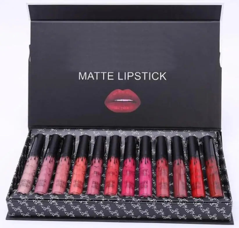 12 Days of Christmas Lipstick Vault Holiday Lipstick 12pcs set Matte Liquid Matte Lipstick Lips Makeup 12 Days of Christmas Lipstick Vault Holiday Lipstick 12pcs set Matte Liquid Matte Lipstick Lips Makeup