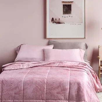 

Tencel Invista Class Silk Airable Cover around Rolloff Pressure Cable Quilted Grid-to-Edge Decoration Cool Feeling Duvet Insert
