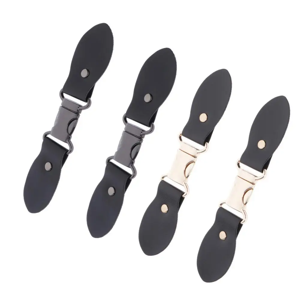 2 Pieces Sew on PU Leather Toggle Buttons DIY Clothing Accessories