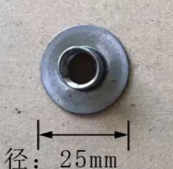 

50pcs Thread hole:10mm Round iron sheet with internal thread hole