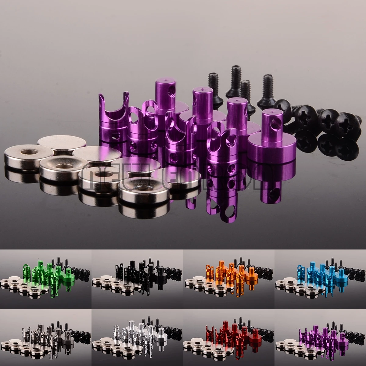 4Pcs 5382X 2.0MM 13T Harden Steel Differential Spider Gears Set for RC