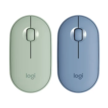 

Logitech Pebble Wireless Mouse Bluetooth 2.4GHz 1000DPI USB Receiver Dual Mode Silent Mouse for PC Laptop Tablet Computer
