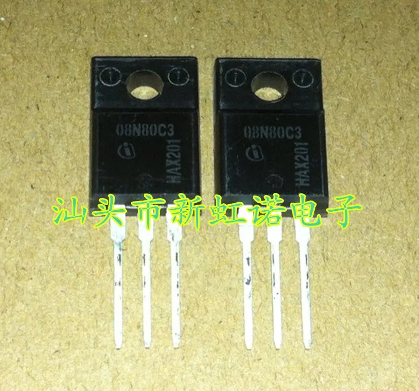 

5 шт./партия, новая оригинальная микросхема для триодов 08N80C3