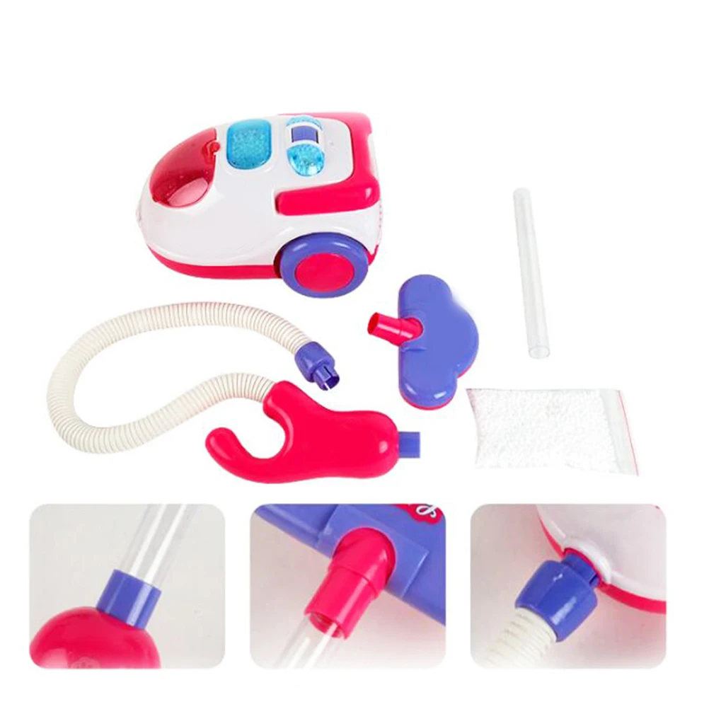 Детские развивающие игрушки электрический пылесос игрушка для детей легкий бытовой Детский инструмент для чистки игрушки