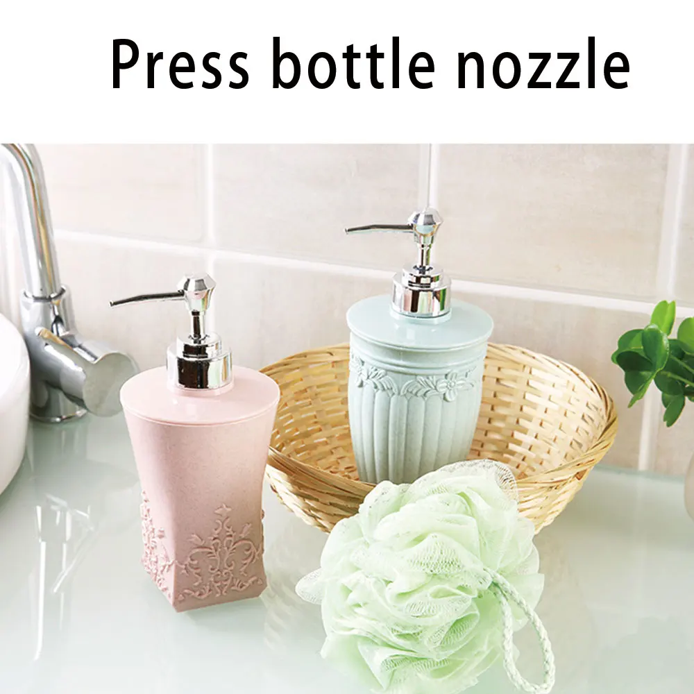400ML European-style Carved Shower gel bottled Liquid Soap Whipped Points Bottling Shampoo Lotion Shower Gel Pump Bottles