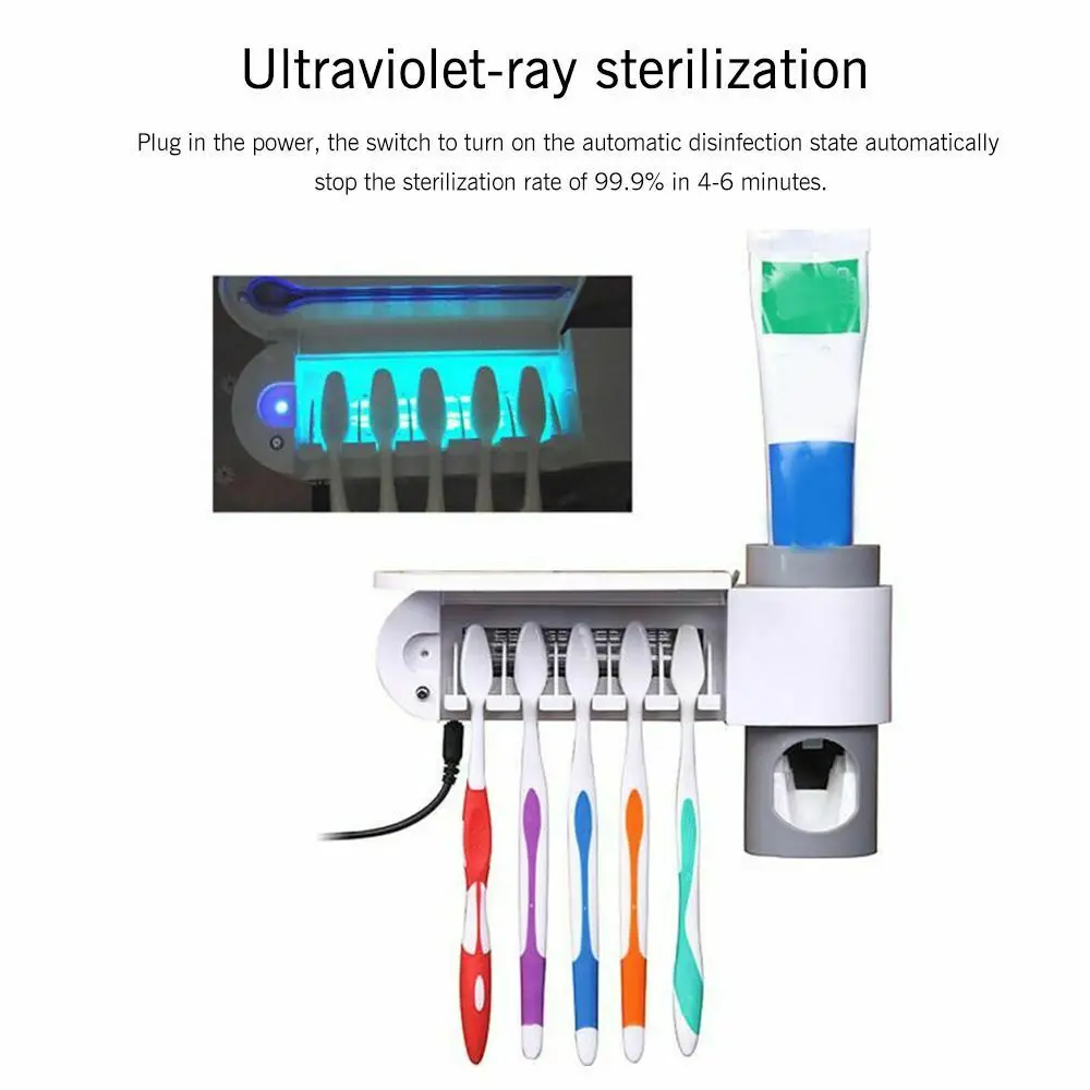 

UV Light Ultraviolet Toothbrush sterilizer environmental protection UV portable home oral sterilization automatic Toothpaste
