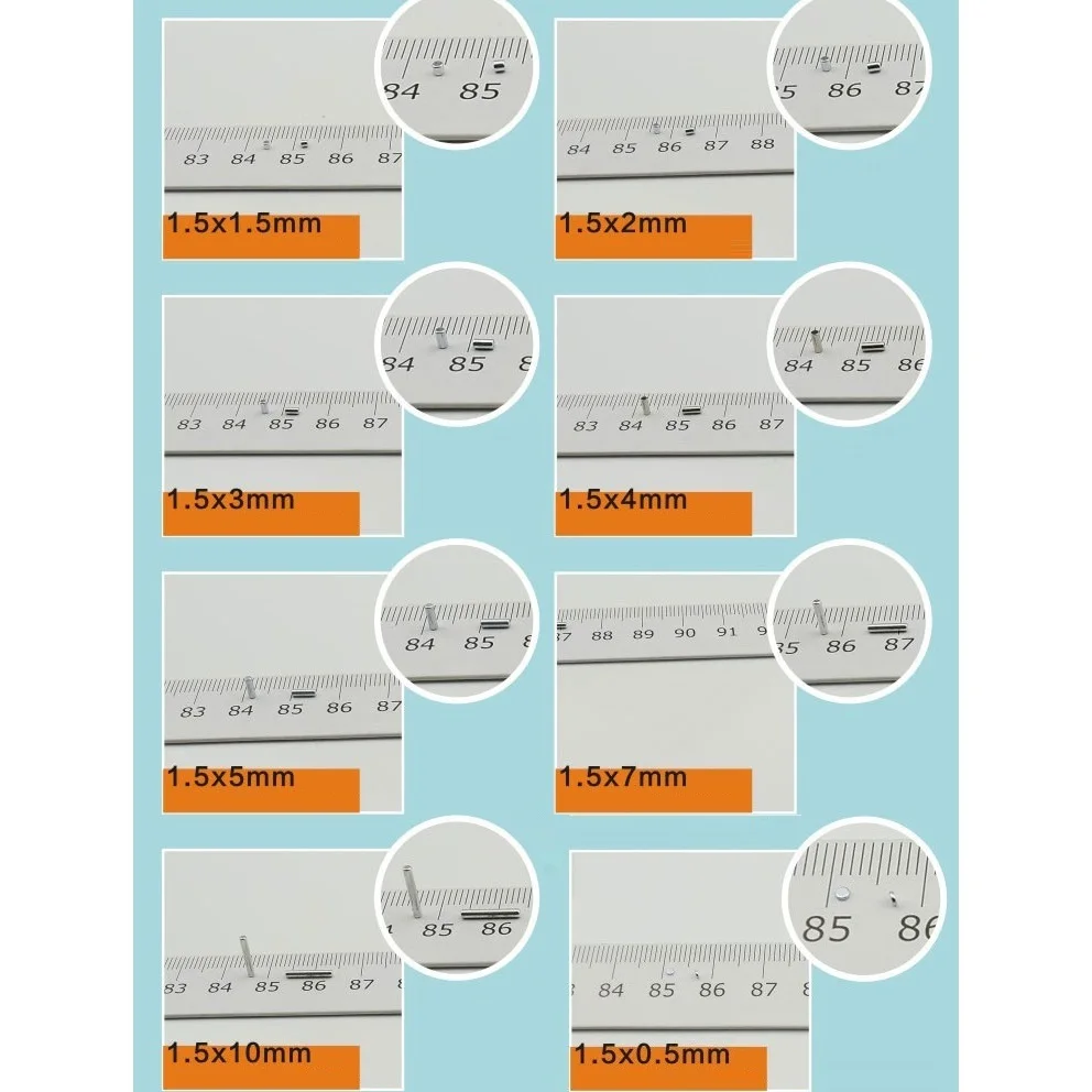 Осевой мини маленькие круглые микро магниты(1 шт.) 0,5(1 шт.);-1 шт. 1x1,5 1x2 1x3 1,5x0,5 1,5x1 1,5x1,5 1,5x2 2x0,5 2x1 2x1,5 2x2 Dia.1mm 1,5 мм 2 мм