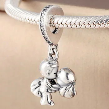 

Original Vintage Married Couple With Crystal Pendant Beads Fit 925 Sterling Silver Bead Charm Bracelet Diy Jewelry