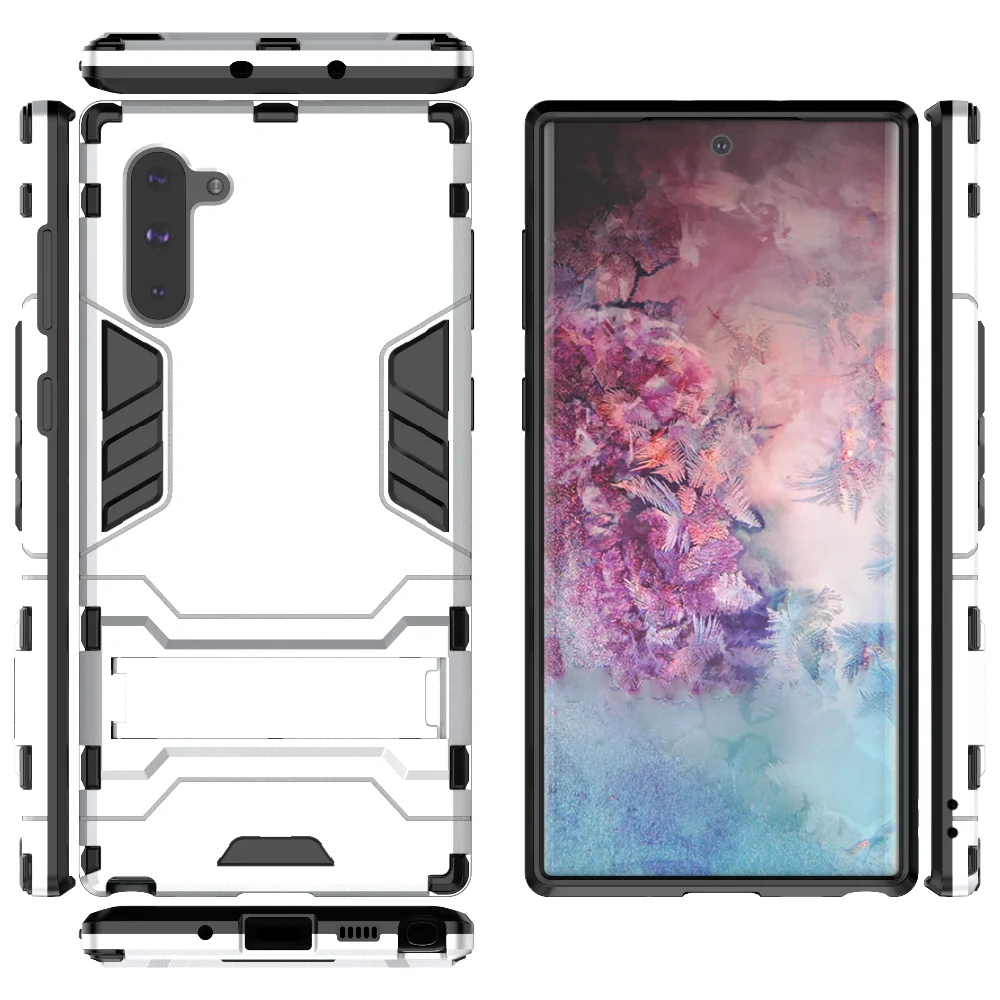 OUDINI Back Cover Stand Armor Shockproof Case For Samsung Galaxy note10 note10plus Case For Samsung note10 case