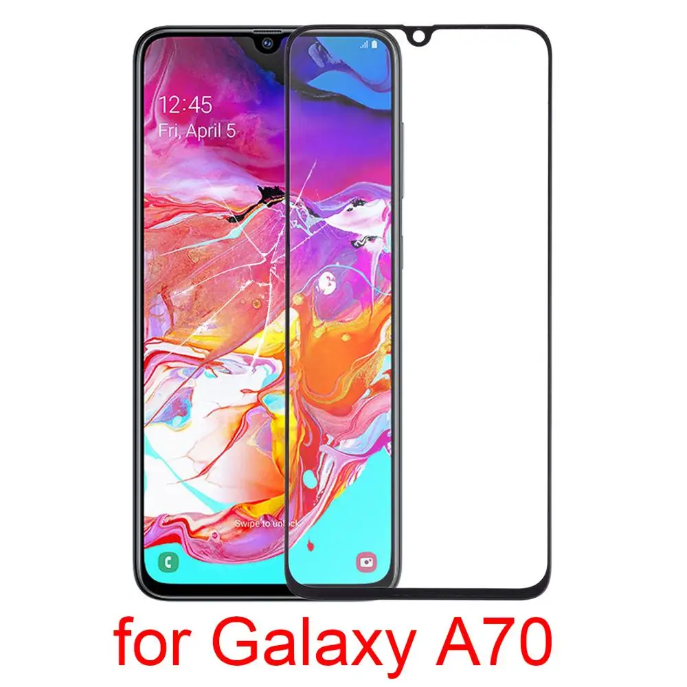 Сенсорный экран для Samsung Galaxy A8 Star/A9/A8s/A70/A20/A60 сенсорный экран передняя стеклянная панель внешняя стеклянная линза ЖК-дигитайзер