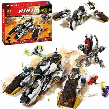 

2020 Ninja Ultra Stealth Raider Building Blocks Bricks Lepining Ninjagoed 06038 Iloyd Sets Toys For Children Gift