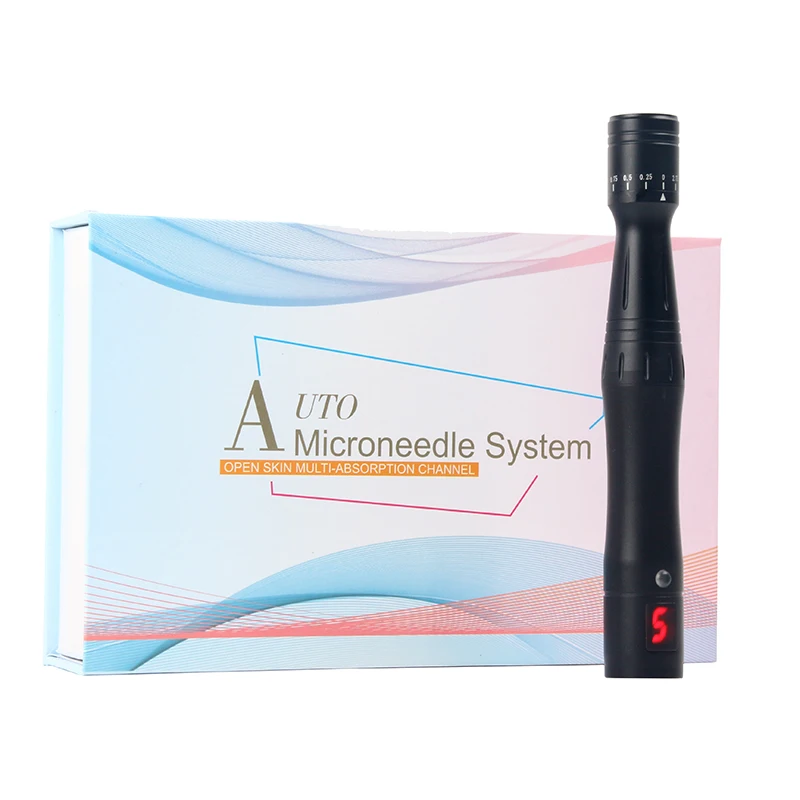 Mts Wireless Dermapen Elettrico Professionale Microneedling Penna Bellezza Facciale Microneseed Machine Derma Mesoterapia Ago