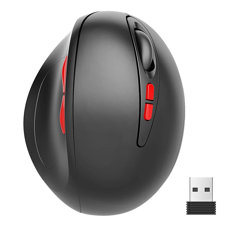 Перезаряжаемая беспроводная мышь Эргономичный дизайн оптическая мышь ноутбук игровой плеер PUO88