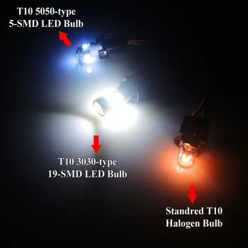 

White LED Lights 19-SMD Reversing T15 921912904904904NA Parts Accessories