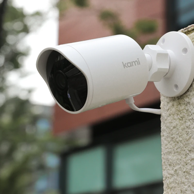 Kami наружная камера безопасности Цвет Ночь Vision1080P Wifi IP система наблюдения AI