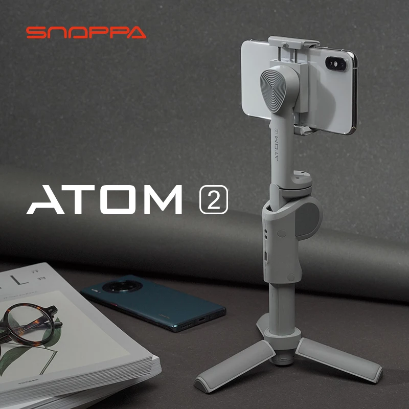 Штатив Snoppa ATOM 2 для смартфона 3-осевой Ручной Стабилизатор со штативом iPhone Huawei Samsung