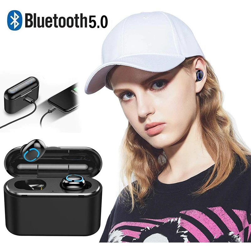Bluetooth 5 0 наушники TWS беспроводные Blutooth Handsfree спортивные игровая гарнитура