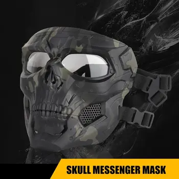 

Skull Full Face Helmet Mask Horror CS Halloween Protective Masquerade Party Cosplay Outdoor Tactical Masks