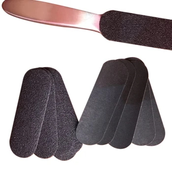 

10pcs Paper Stainless Steel Double Side Pedicure Foot File Hard Skin Remover Pedicure Feet Care Tools Dead Skin Remove
