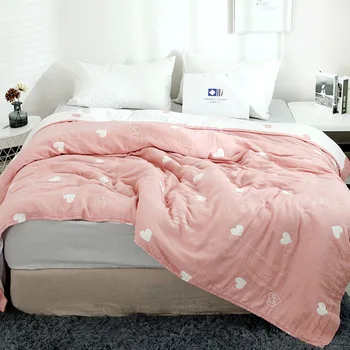 

Summer Gauze Home Bench Lounge Chair Blanket Students Teens Comforter Bed Sheet