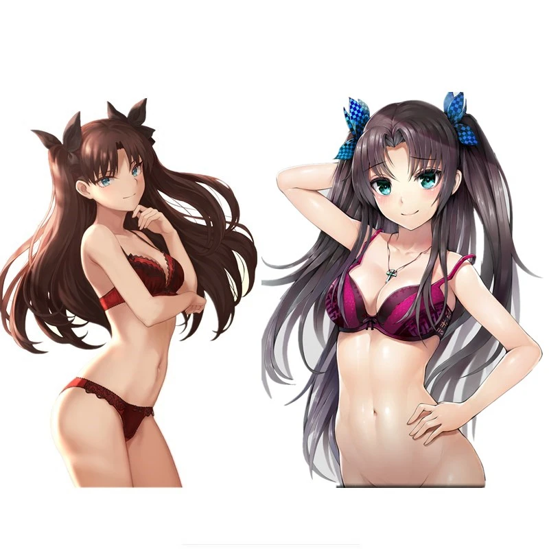 

Fuzhen Boutique Decals Exterior Accessories Fate Stay Night Tohsaka Rin Anime Girl Car Stickers Pvc Figure Decal