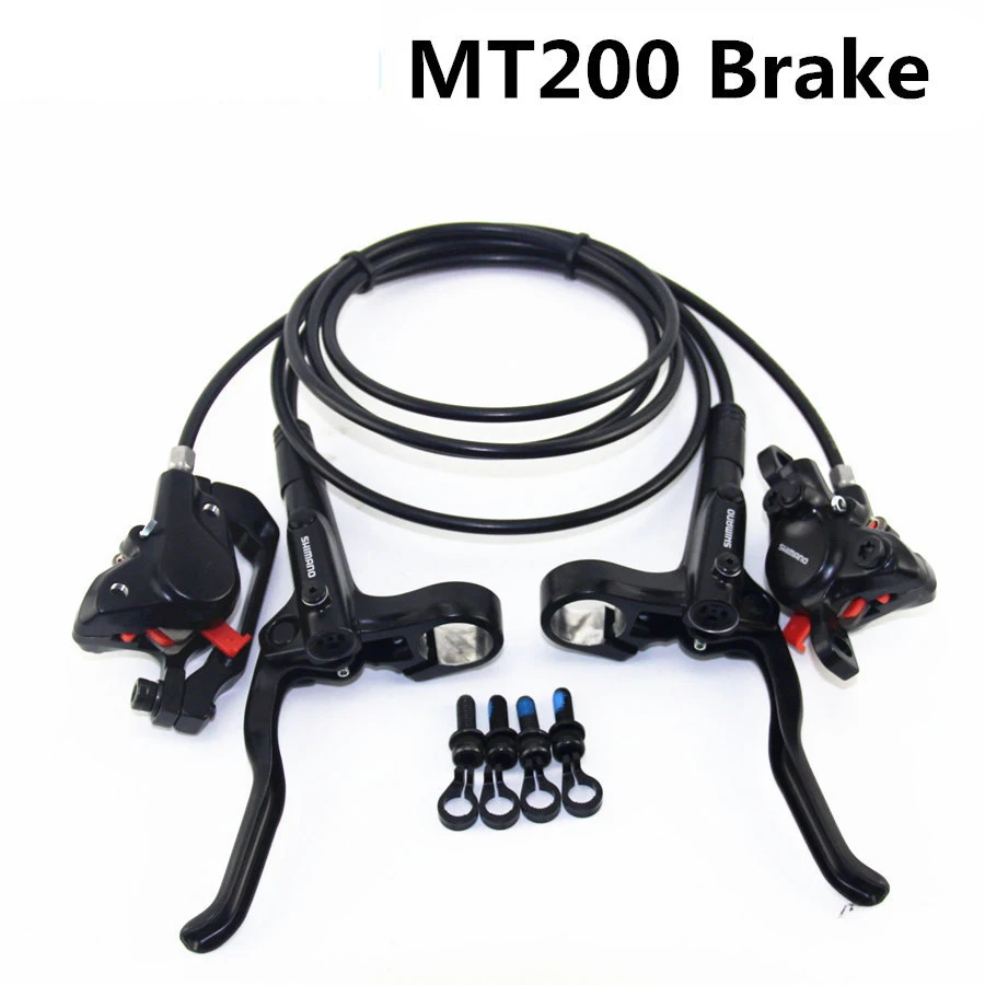 Shimano MT200 M315 M365 M355 тормоз Горный велосипед BR-M365 Hidraulic Дисковый Тормоз MTB левый и правый 800/1400 мм M355 тормоза Новые