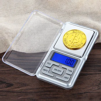 

1PCs Precision Digital Pocket Scale Jewelry Weight Scale with LCD Backlight Display Electronic LCD Display Mini Digital Scales