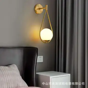 

nordice light gooseneck crystal luminaria crystal mirror light dining room bedroom bedroom bedside bedroom lamp wall lamp