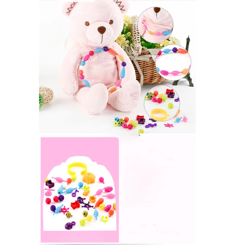 Дисней София boarded pop бисерные ювелирные изделия игрушка для детей подарок