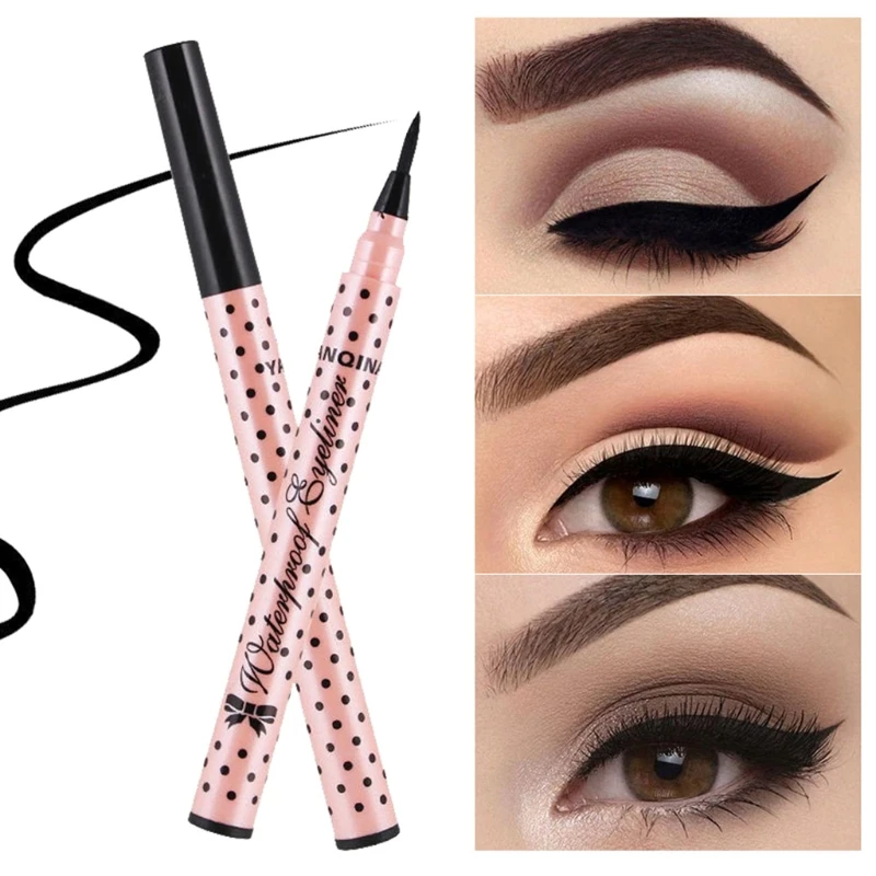 

Beauty Black Waterproof Eyeliner Liquid Eye Liner Pen Pencil Makeup Cosmetics