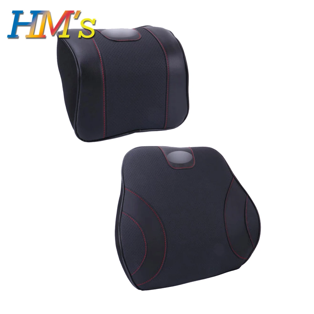 Подушка для шеи, подголовник для Mini Cooper R56 F56 F60 F55 для Mini Clubman F54 R55, подушка для автокресла Mini Countryman R60 F60 - Название цвета: Black