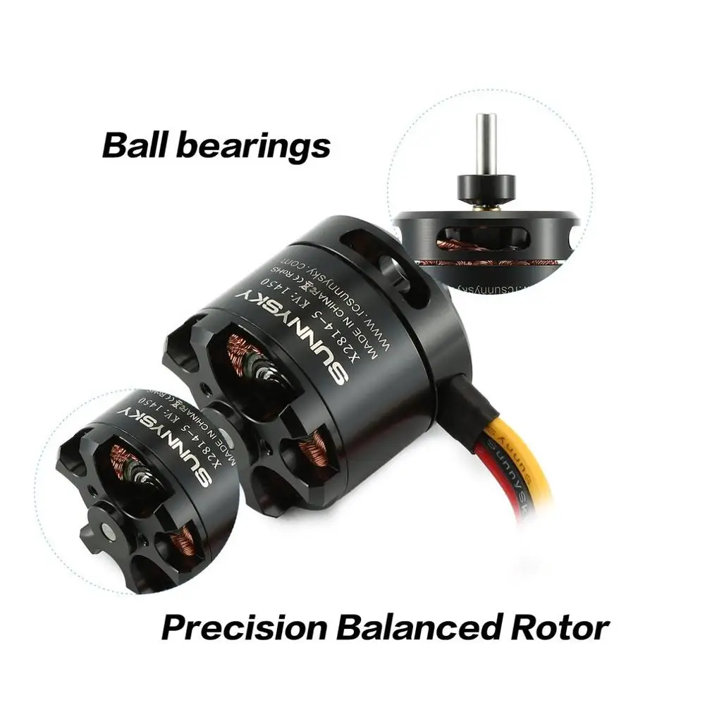 SunnySky X2814 X-II 1450KV бесщеточный двигатель высокой мощности RC Дрон Outrunner двигатель для RC моделей Дрон самолет с фиксированным крылом
