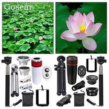 Телефон 8X зум телеобъектив+ рыбий глаз+ широкоугольный+ макро объектив+ селфи палка+ Bluetooth пульт дистанционного управления+ штатив