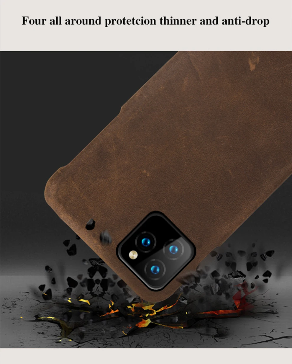 Подлинный подтягивающий кожаный чехол для телефона для iphone 11 11 Pro 11 Pro Max X XS XR XSMAX 6s 7 8 Plus 6 5 5S SE Plus Crazy чехол в виде лошади