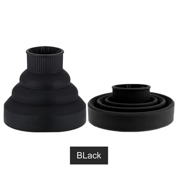 

1PC Foldable Silicone Hair Diffuser Dryer Cover Heat Diffusing Blower Accessory for Easy Clean DIY Hair Hairdryer