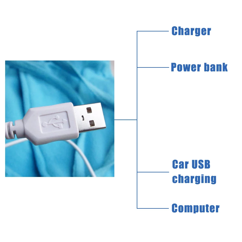 5 В Usb электрические нагревательные колодки Шаль Зима USB электрический грелка для боли в спине шеи колена руки ноги плечо