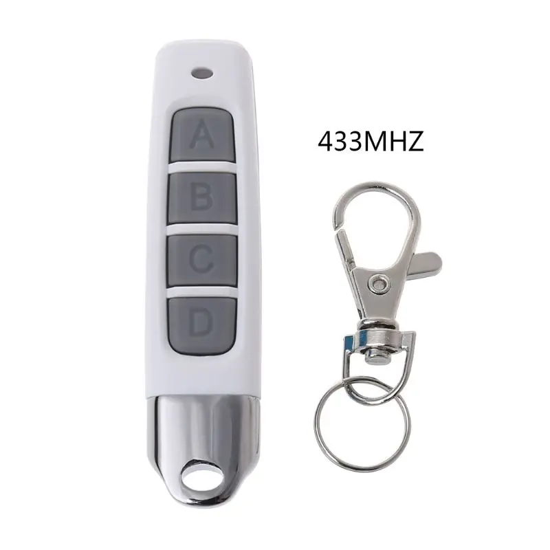 Wireless Transmitter Garage Gate Door Electric Copy Controller 433MHZ 4 Buttons Clone Remote Control Anti-theft Lock Key - Цвет: WG