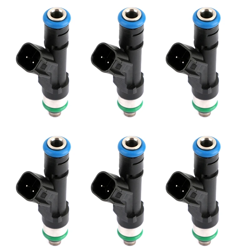 6X Fuel Injector 0280158020 for Jeep Liberty Dodge Dakota Mitsubishi