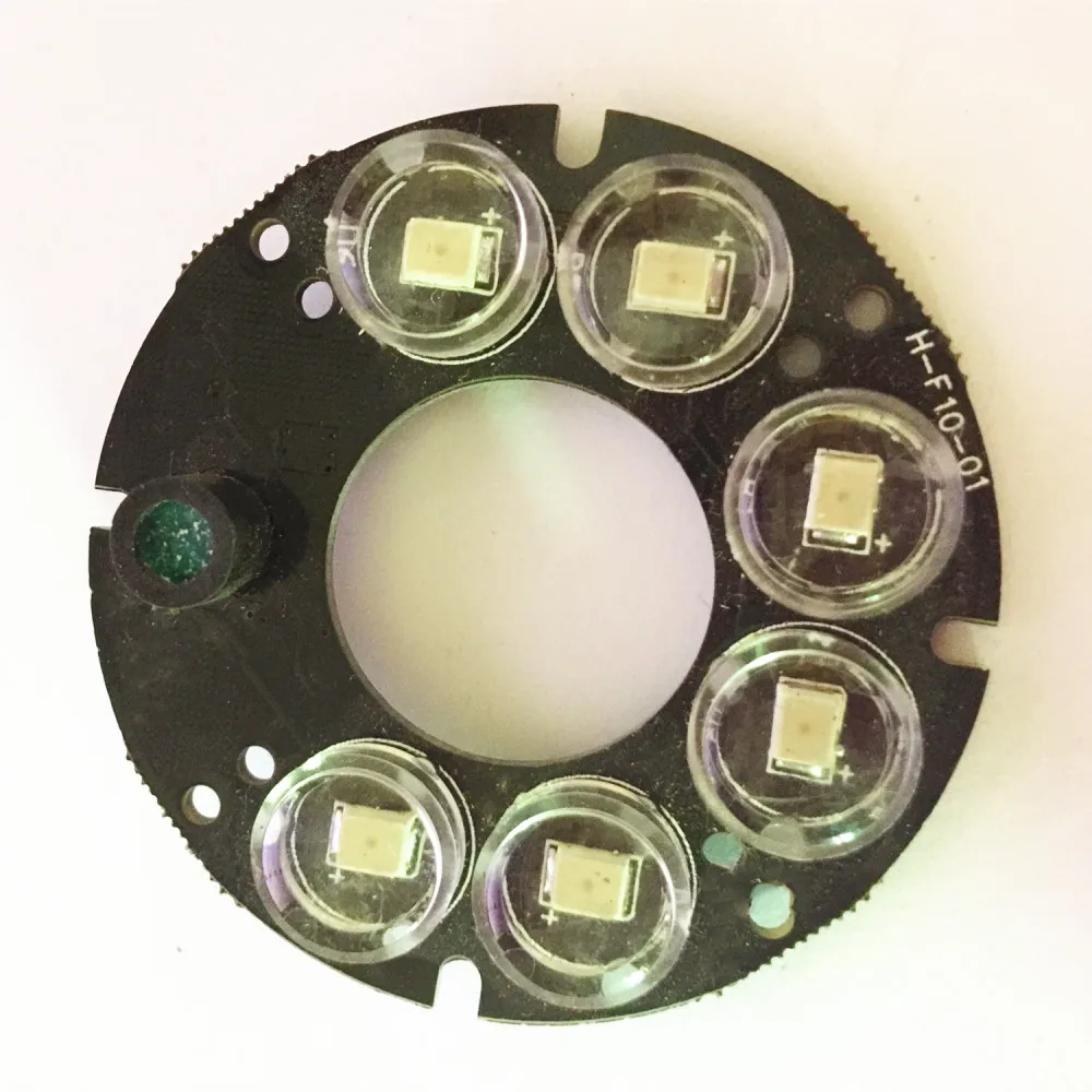 

MS-moto IR LED Module For Security Camera CCTV IR LED Board IR Light Plate For IP camera night vision Diameter 52.5mm