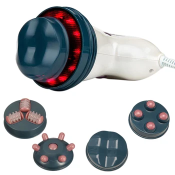 

4 In 1 Electric Infrared Body Massager Tool Weight Loss Anti Cellulite Slimming Beauty Machine Back Health Massage Relaxation