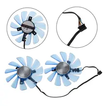 FDC10U12S9-C 85mm 12v 0.45a 4 fio 4pin vga ventilador substituir placa gráfica ventilador de refrigeração para seu rx 470 rx474 rx570