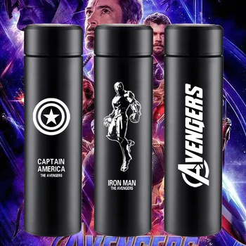 

OUSSIRRO Avenger Creative Ending Games 450ml Stainless Steel Thermos Cup Office Water Cup