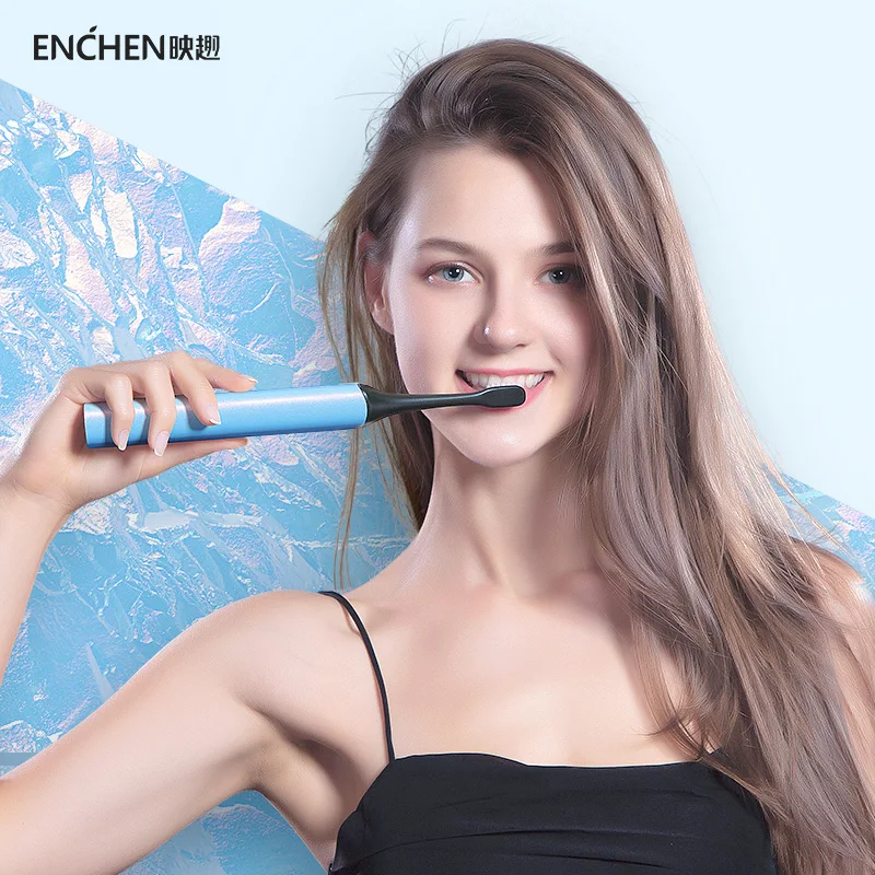 ENCHEN Aurora T+ Sonic Electric Toothbrush Waterproof Rechargeable Acoustic Wave Automatic Tooth Brush for Adult