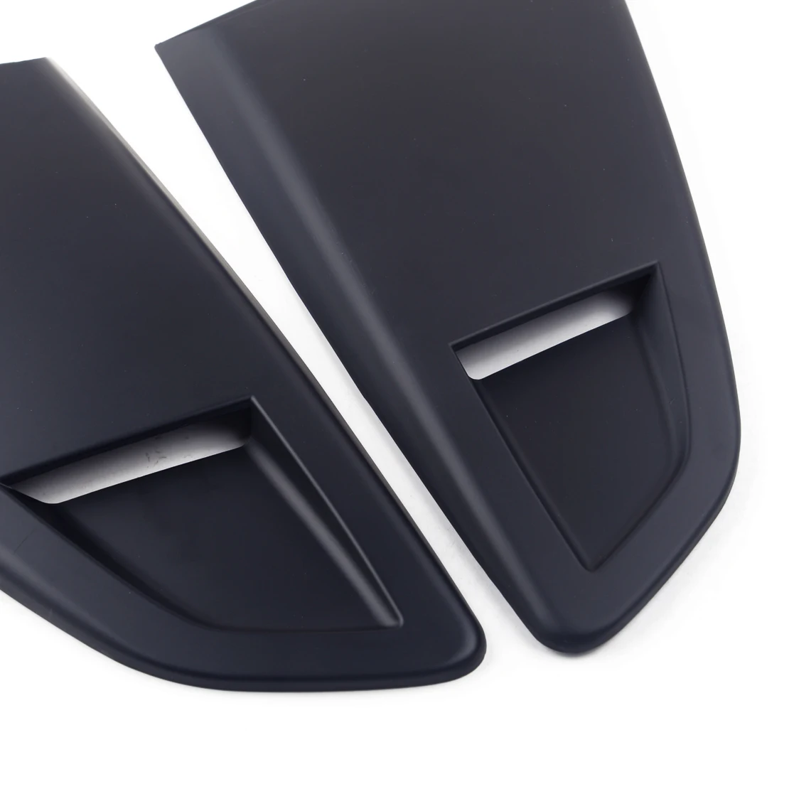 1Pair Car Window Quarter Rear Louver Side Vent Scoop Cover car side window louver Fit For Ford Mustang 2015