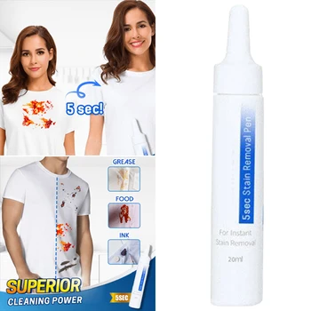 

5sec Stain Removal Pen Eliminate Fresh Tough Stains On Your Clothes And Laundry 20ml E2S