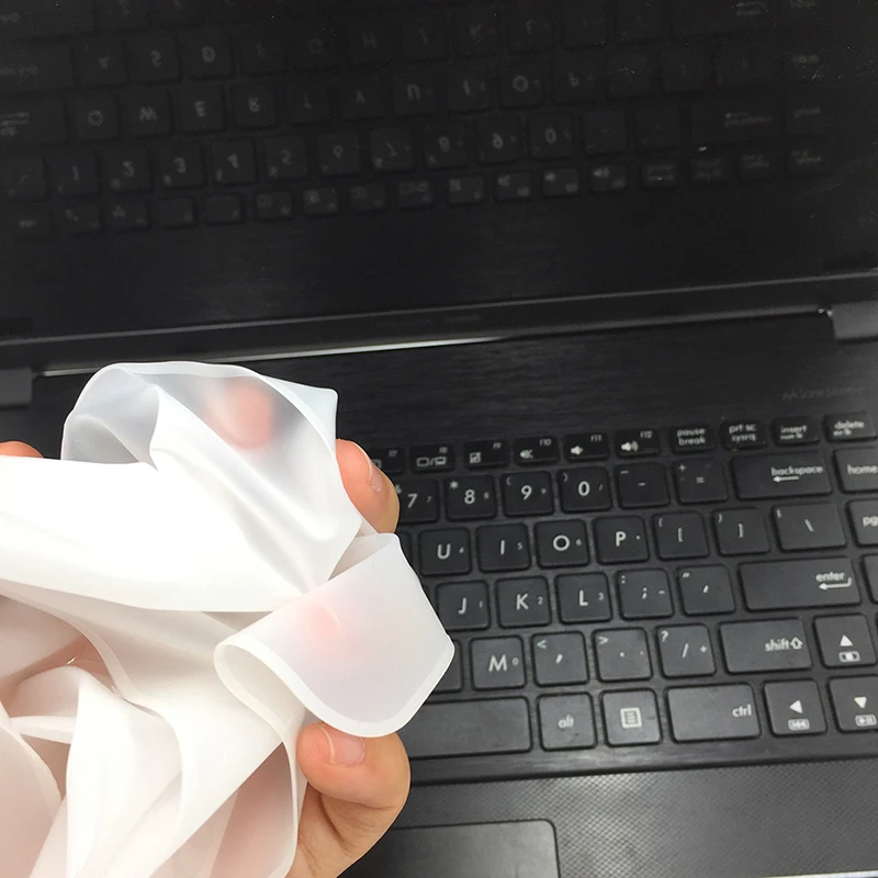 1Pcs 방수 노트북 키보드 보호 필름 노트북 키보드 커버 방진 필름 실리콘 360mm * 140mm