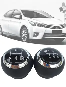

Car Gear Shift Knob Cover ABS Racing MT 5/6 Speed Manual Replacement Gear Shifter Knob Lever Knob For Toyota Corol Corolla 1.8MT