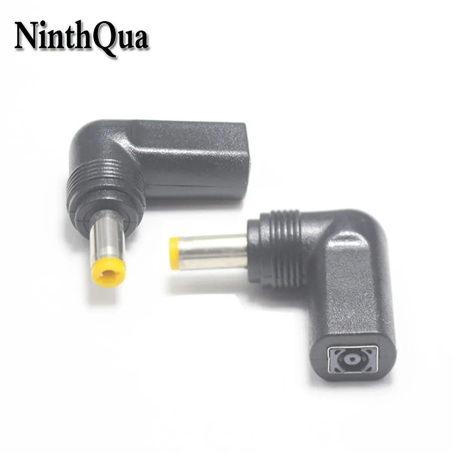NinthQua 1pcs 5.5*2.5mm Male Plug to 4.5*3.0mm Female Jack DC Power Charger Connector Adapter Laptop Charging for HP | Обустройство