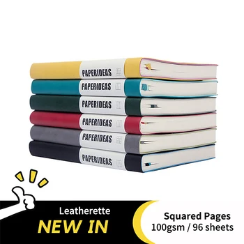 

A5 Simple Soft Cover Grid Journal Squared Bullet Notebook Diary