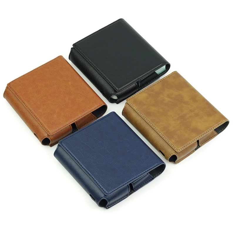 

Full Protective Case Portable For E Cigarette Fashion Case PU Leather Holder Cover Storage For IQOS 3.0